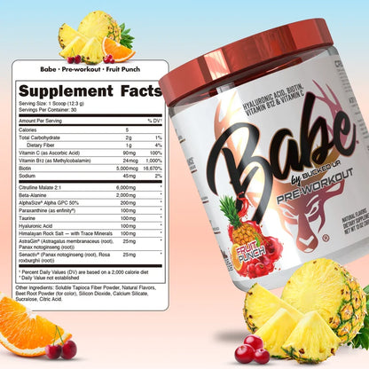 Babe Pre-Workout By Bucked Up