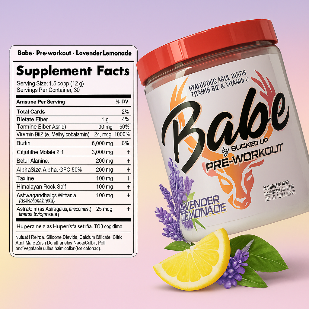Babe Pre-Workout By Bucked Up