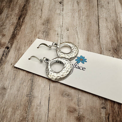 Textured Hoop Earrings