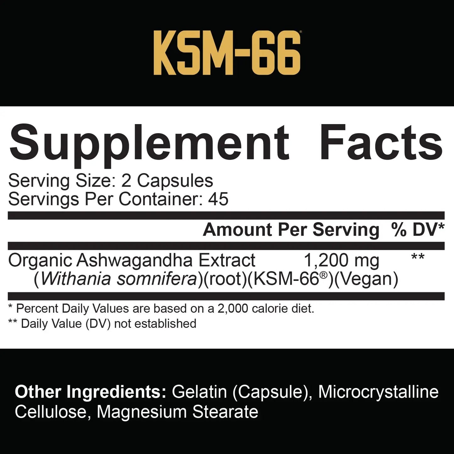 Ashwagandha KSM-66: Stress Relief & Cognitive Boost