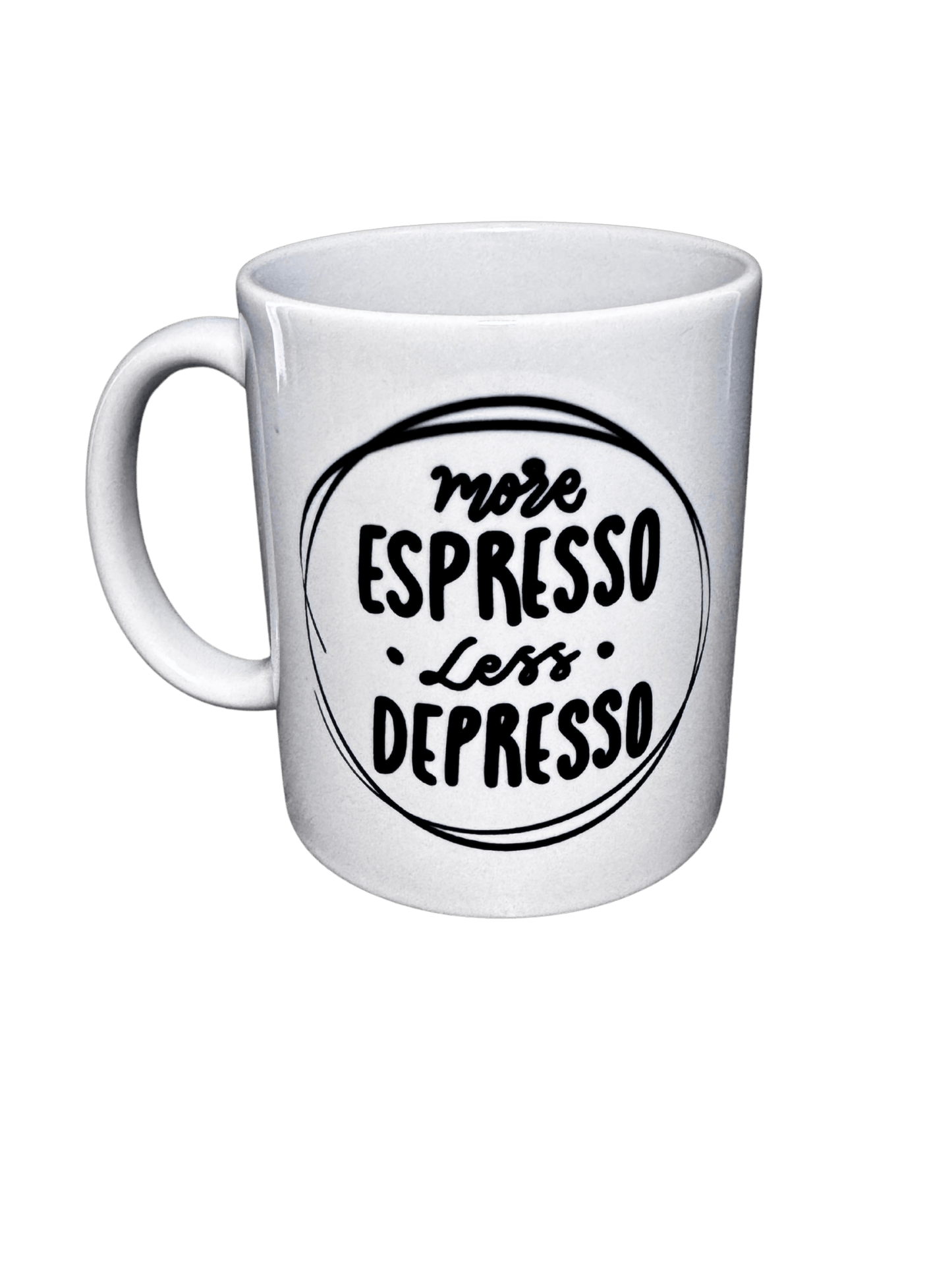 More Espresso Less Depresso Mug