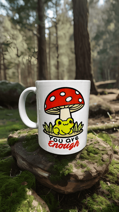 Mug Champignon "Tu es Suffisant"