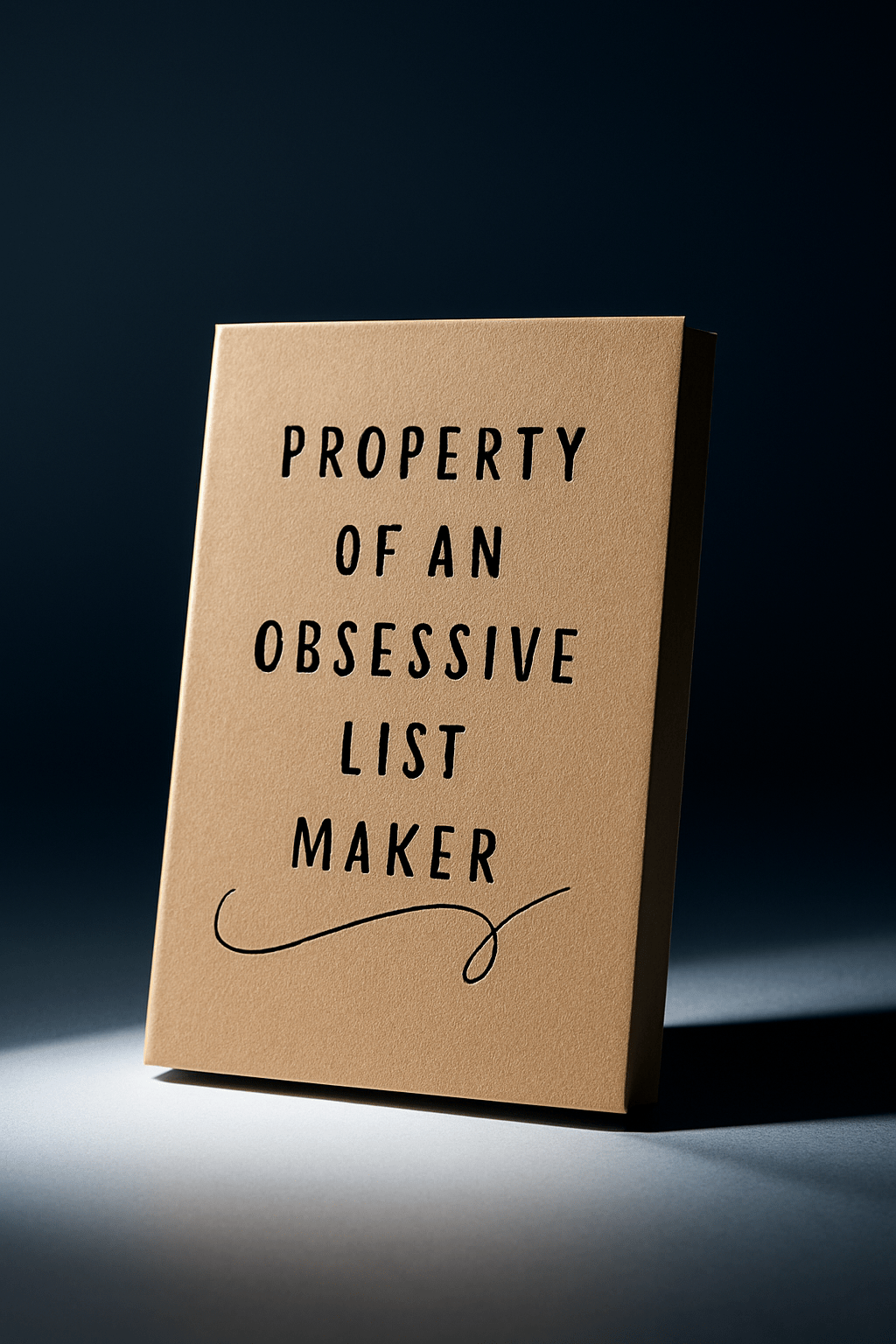 Obsessive List Maker Journal