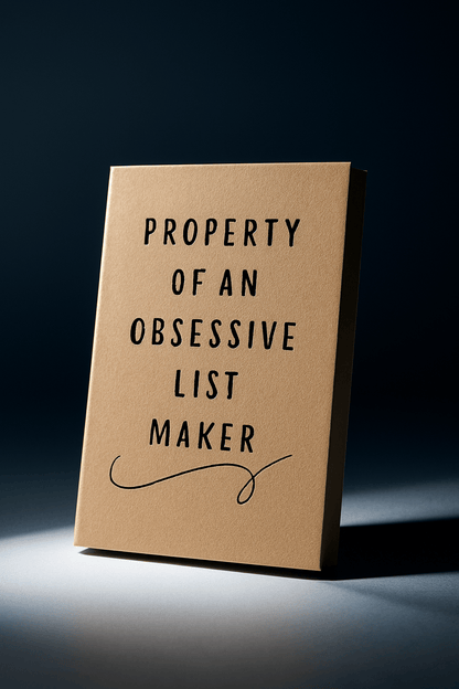 Obsessive List Maker Journal