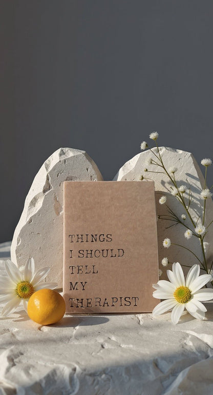Things I Should Tell My Therapist Journal