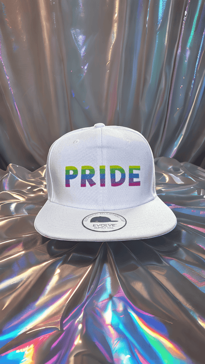 Evolve Pride Glitter Snapback