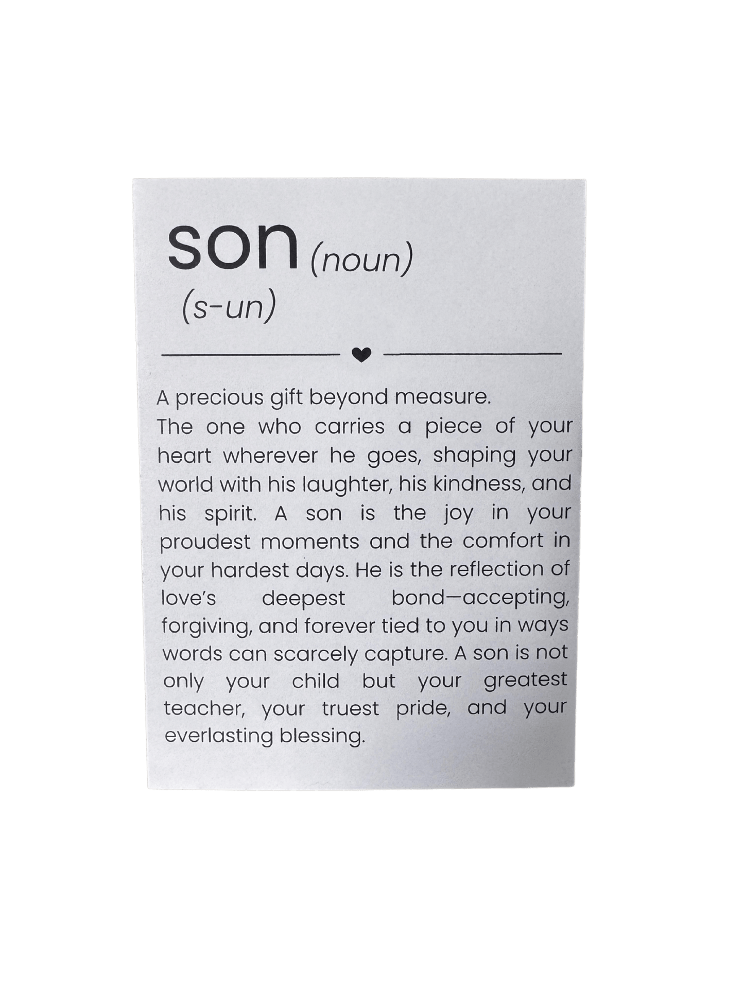 Son Card