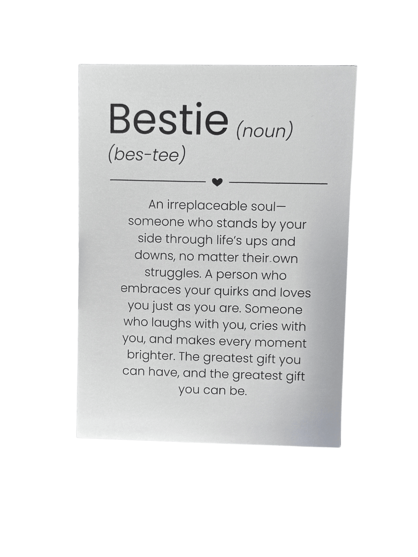 Bestie Card