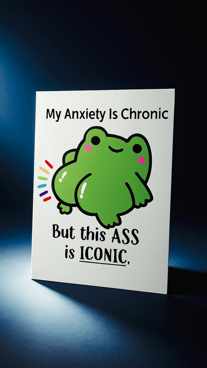 My Anxiety Is Chronic Card