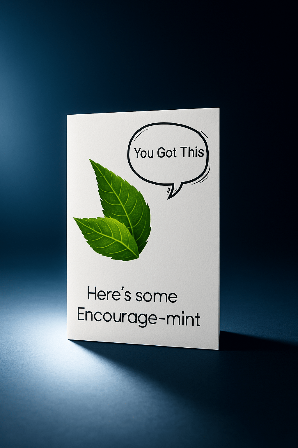 Encourage-Mint Card