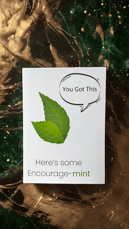 Encourage-Mint Card