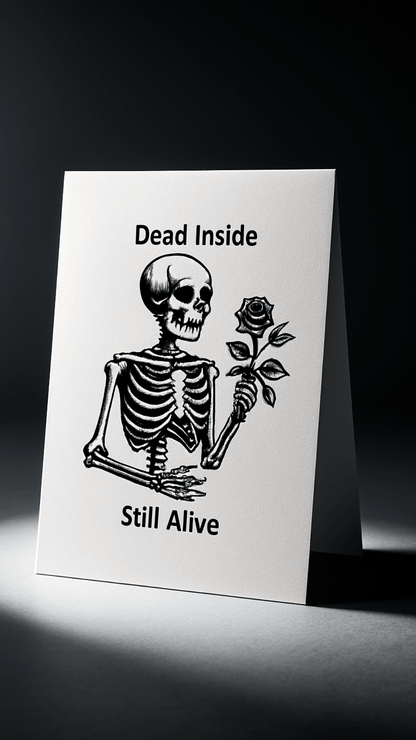 Dead Inside Card