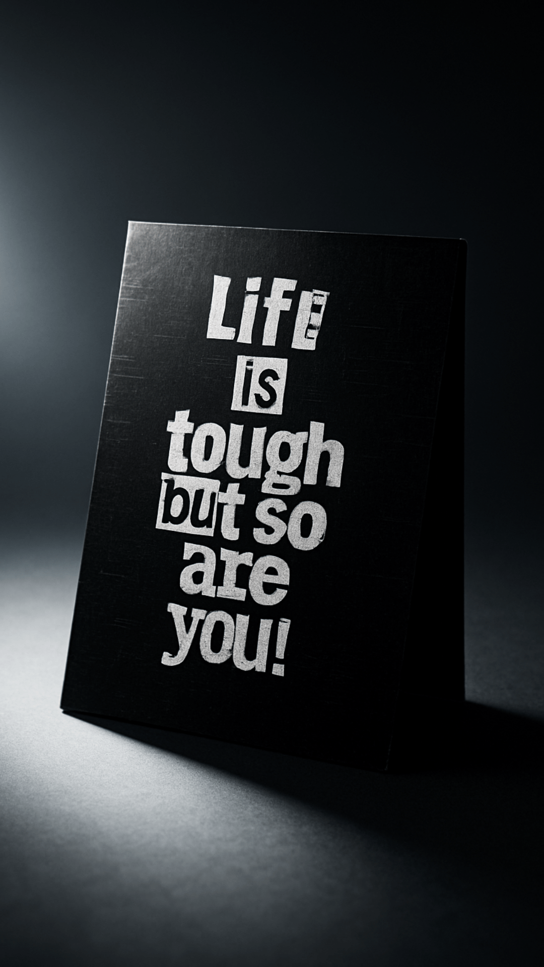 Life is Tough Card