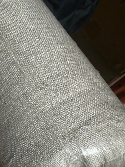 Fine 100% Linen Canvas Roll, Triple-Primed