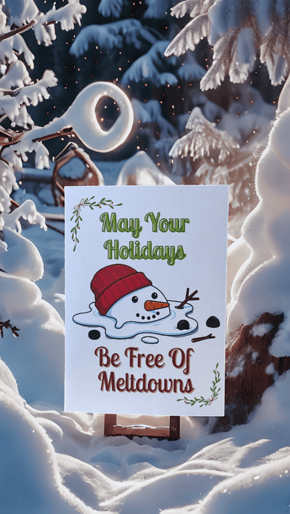 Meltdown Christmas Card