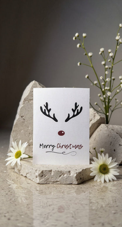 Reindeer Christmas Card