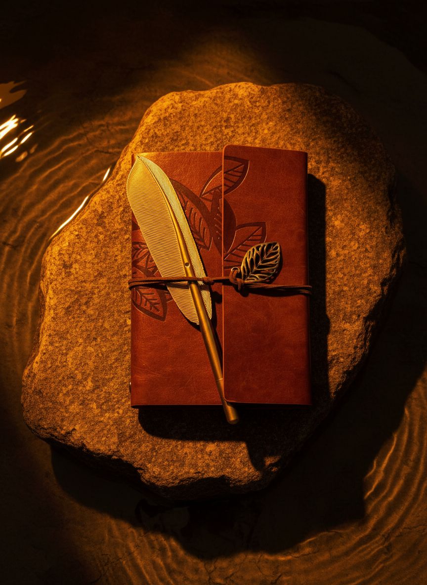 Leather Re-Fillable Journal