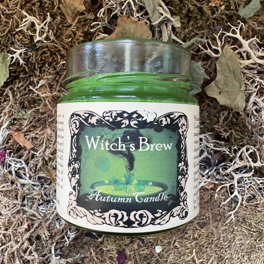 Bougie en pot "Potion de sorcière"
