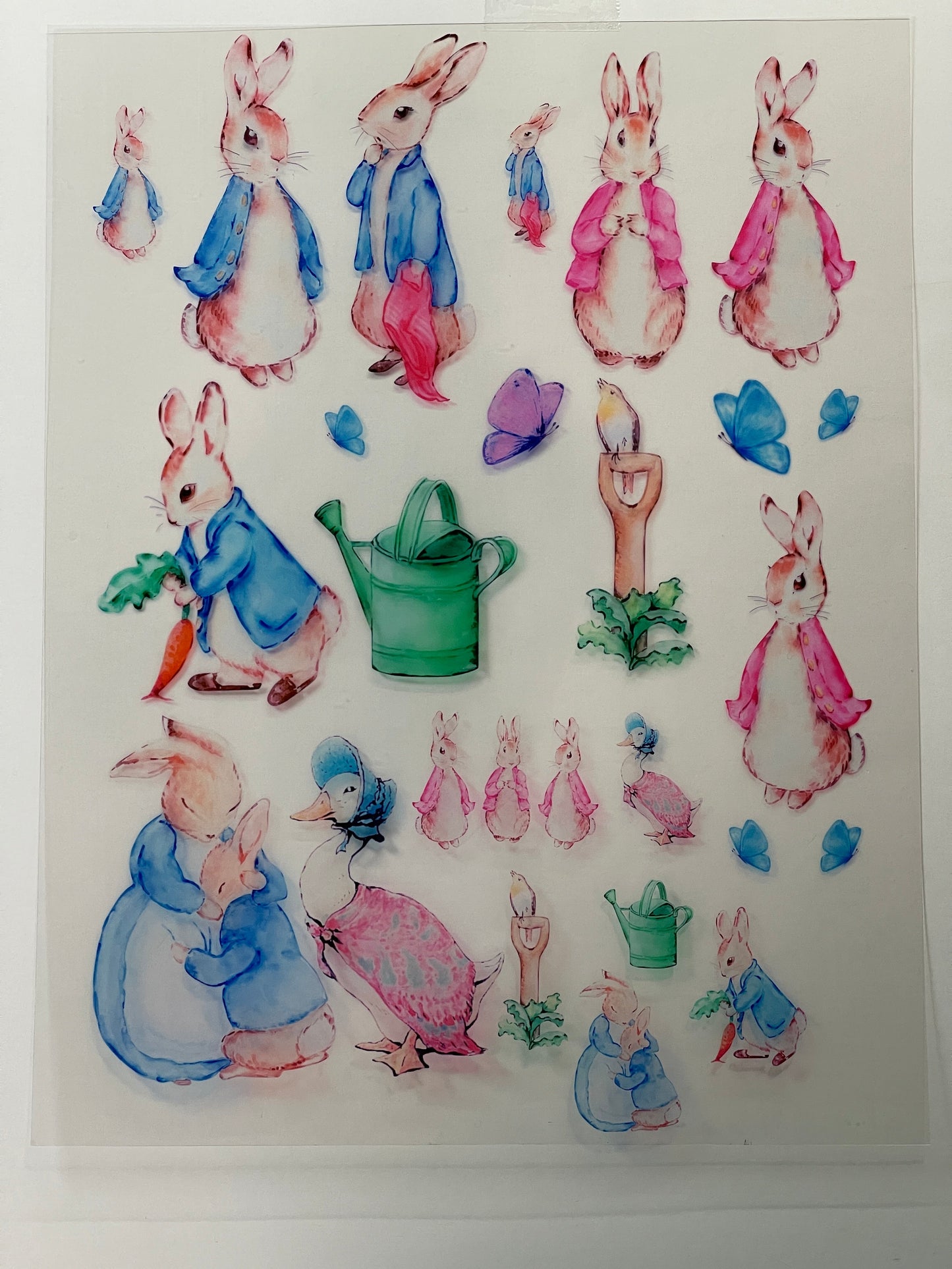 Clear Translucent Edible Sheets Canada - Transparent Icing Paper