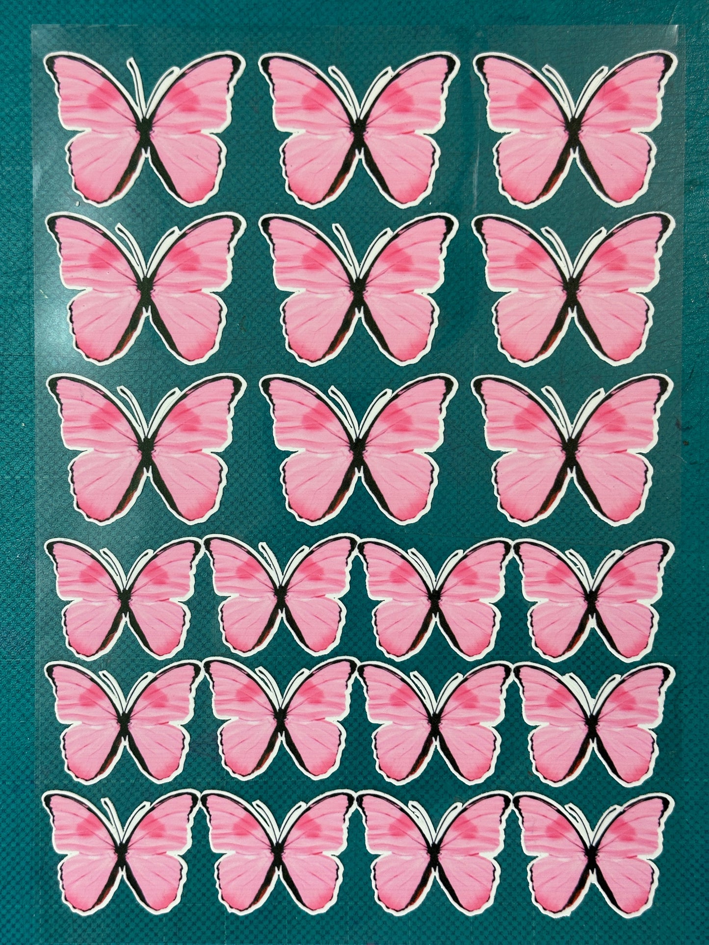 Edible Butterflies Cake Decorations