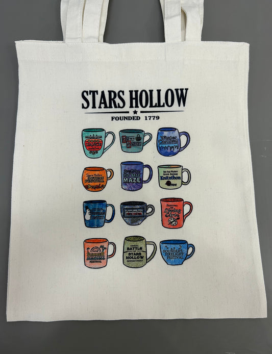 Stars Hollow Events Mugs Tote