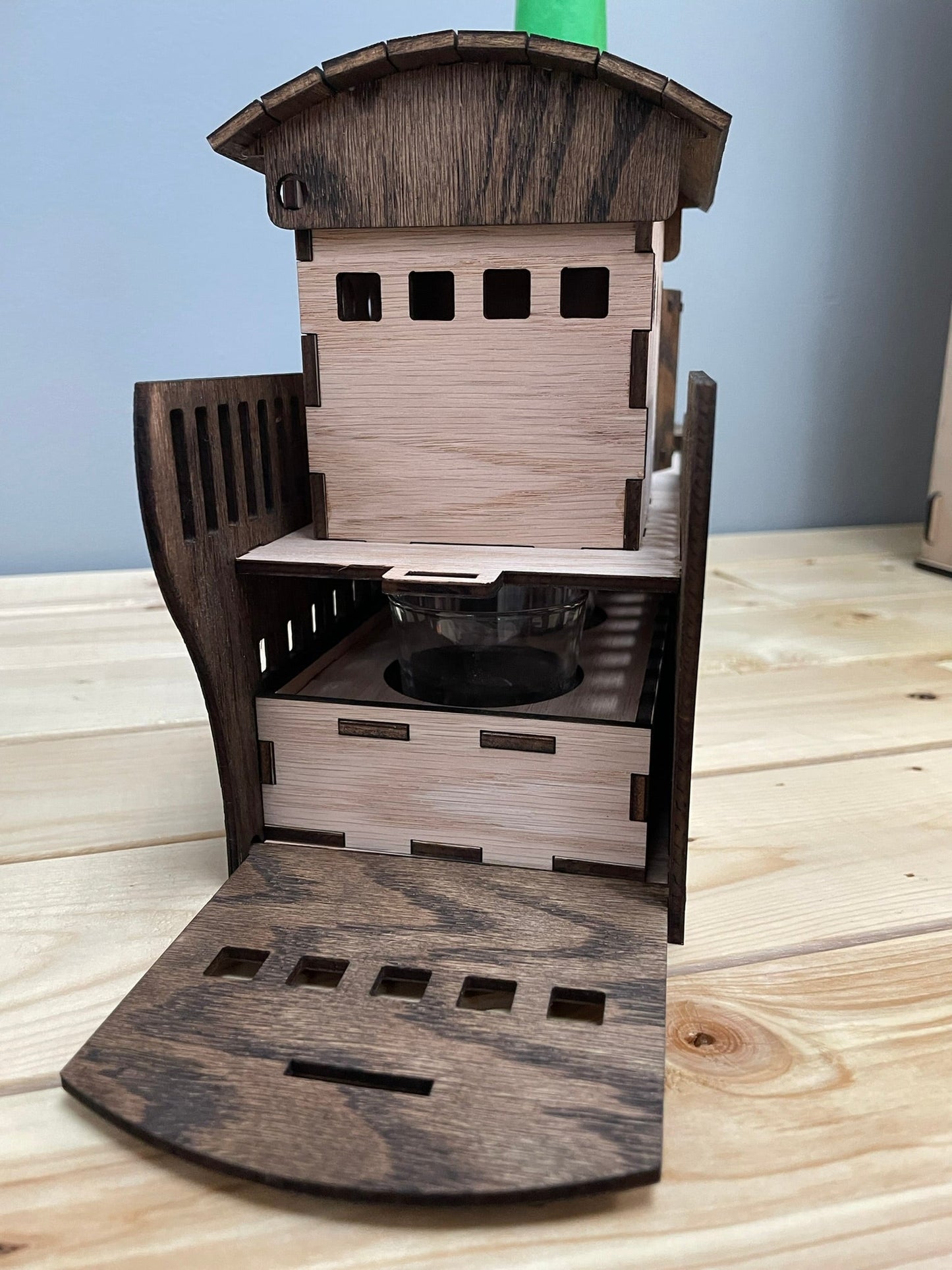 Wine Box Boat Shape