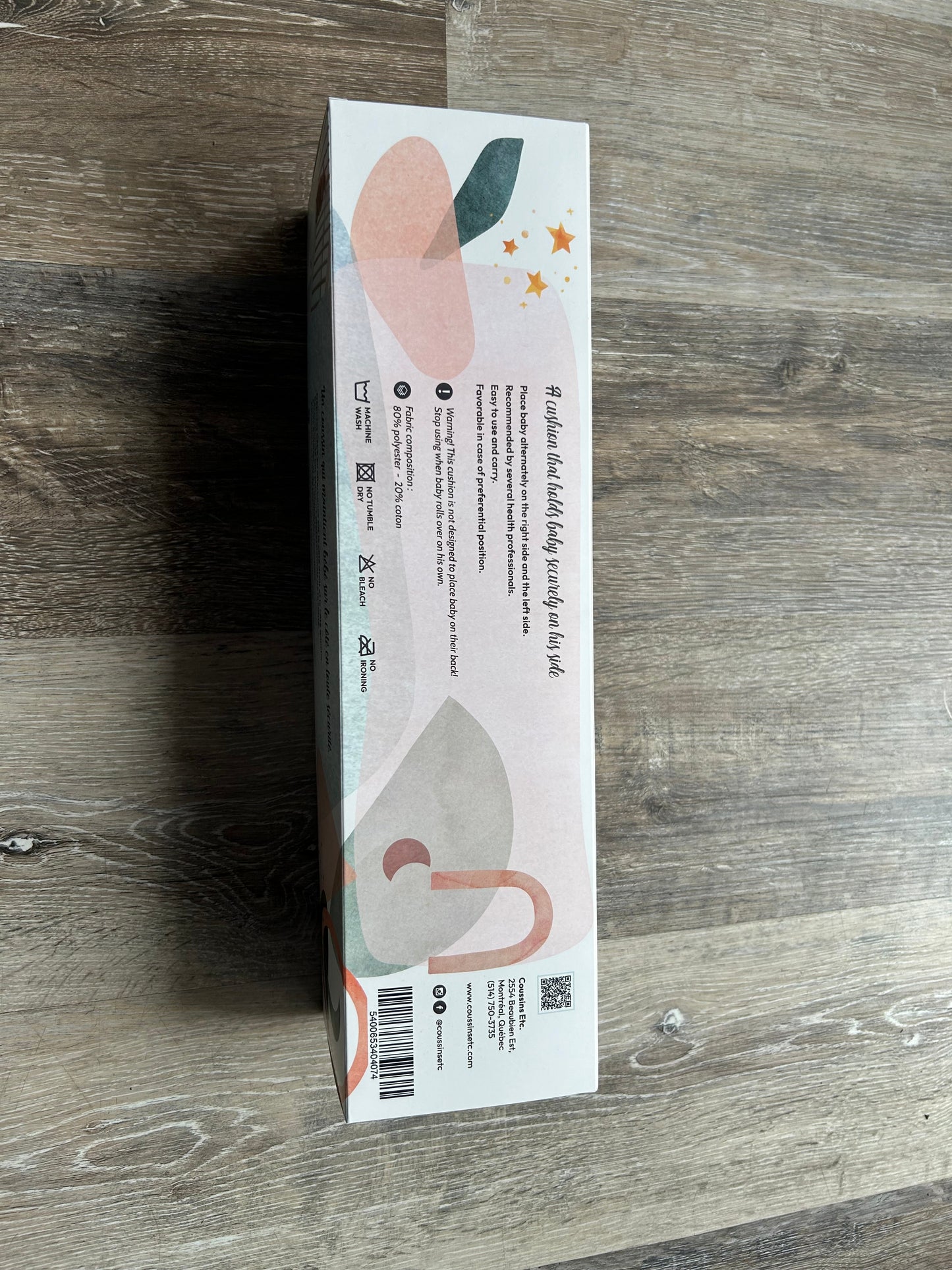 Lateral Positioning Pillow for Plagiocephaly