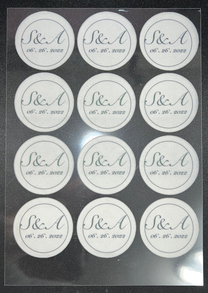 Edible Drink Toppers - Coffee Latte Art Decorations