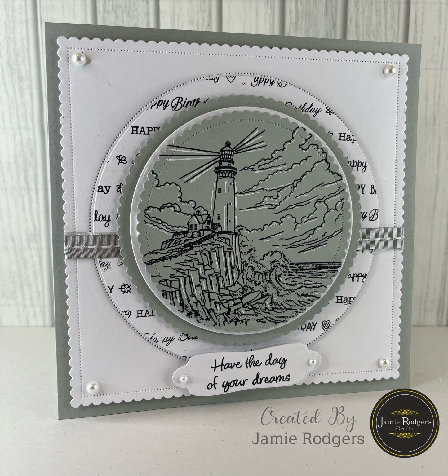 Jamie Rodgers Crafts Lighthouse A6 Clear Stamp Set