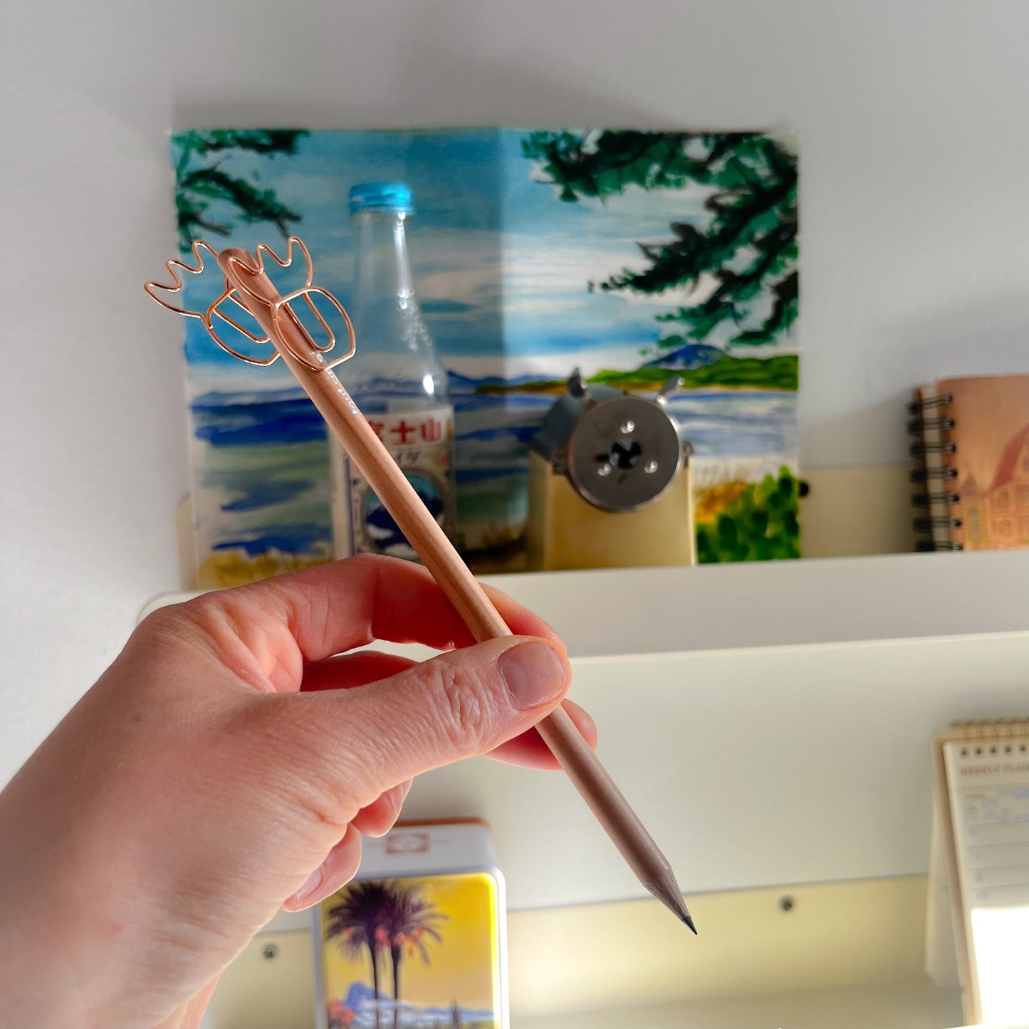 Magnetic pencil in cedar wood