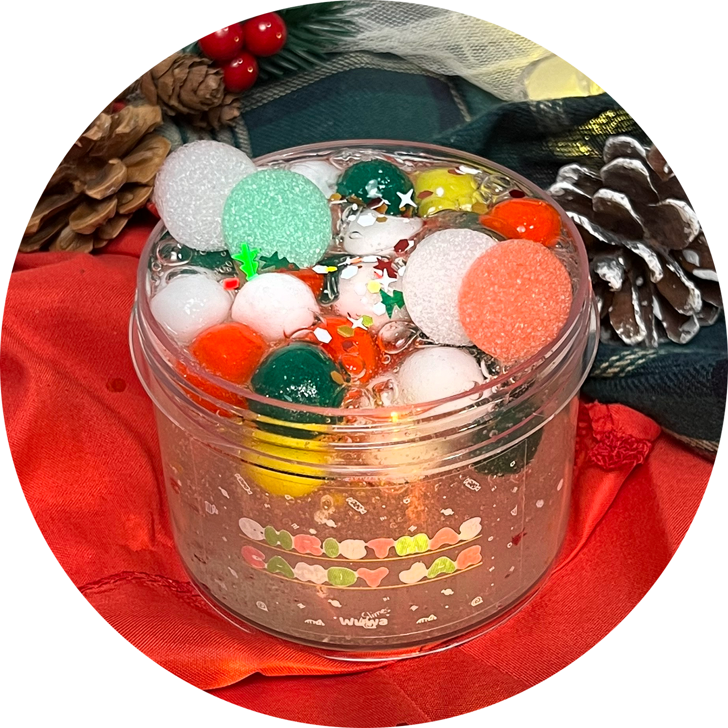 Bocal de Noël pour bonbons