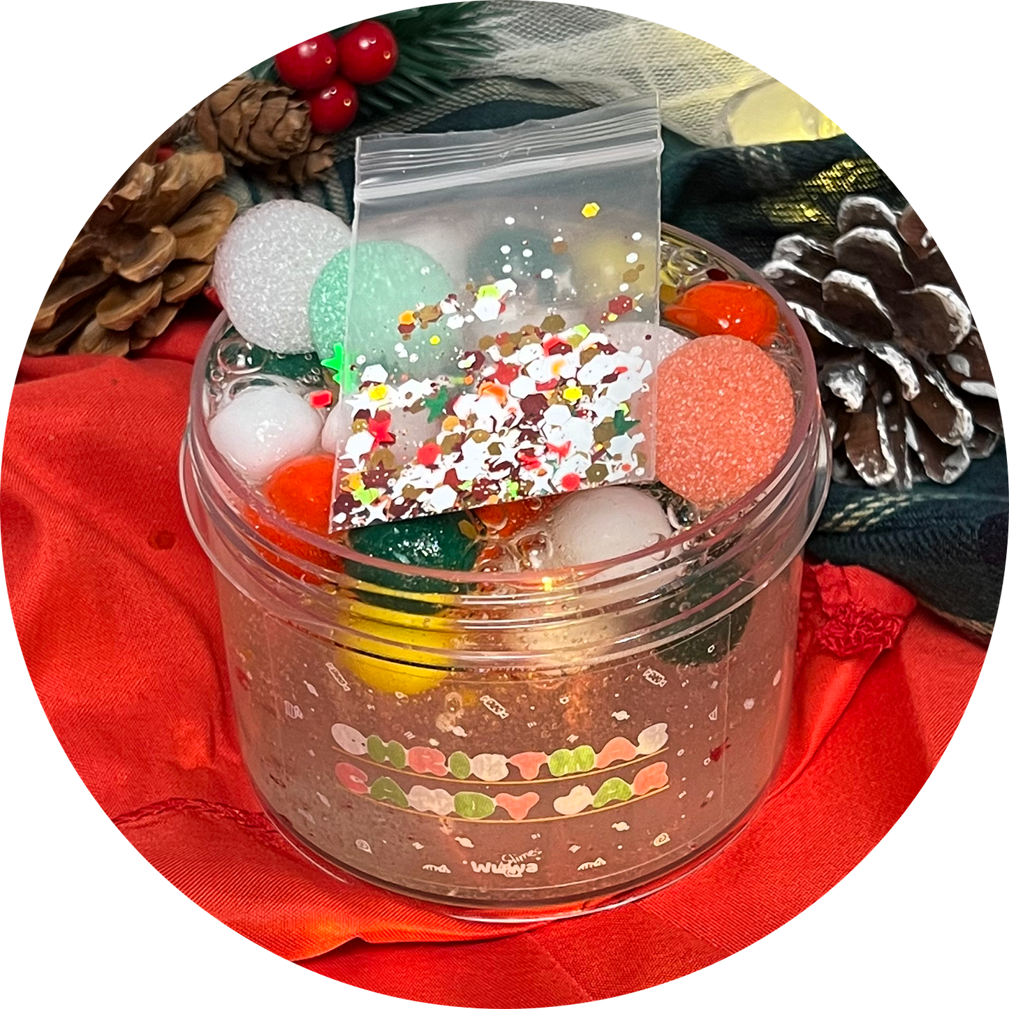 Bocal de Noël pour bonbons