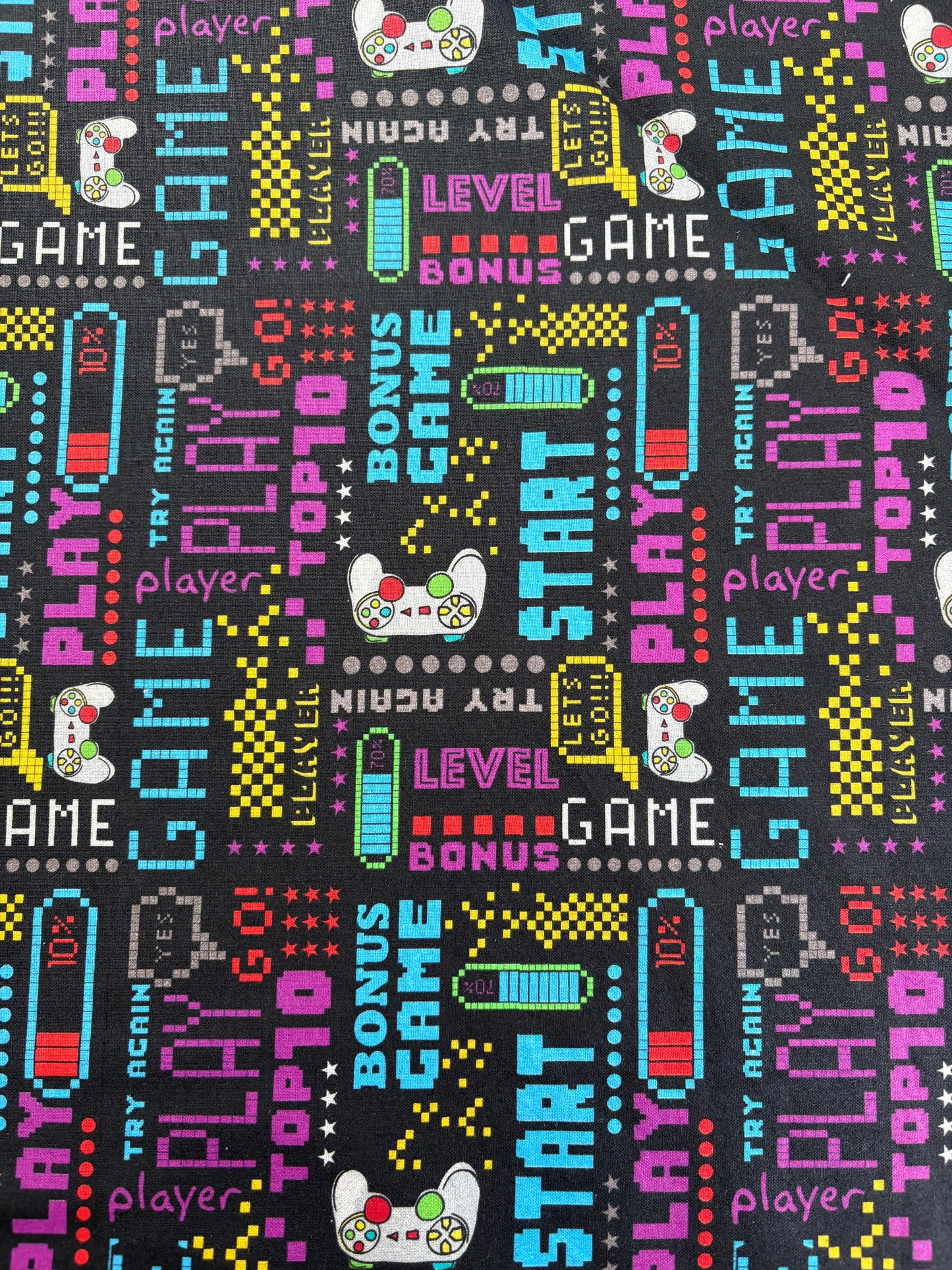 Harper - Quilters Choice - Video Game - Black