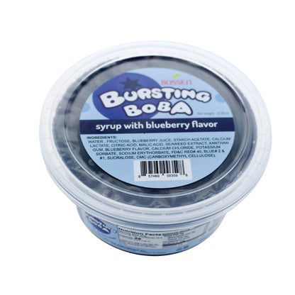 Blueberry Bursting Boba® | Popping Boba | 490g Mini Tub | 6 Mini Tubs Per Case | 60 Cases Per Pallet | Ships Free Within Canada on Orders Above CAD $199