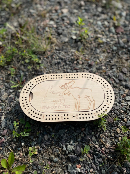 Travel Cribbage Board for 2 Players