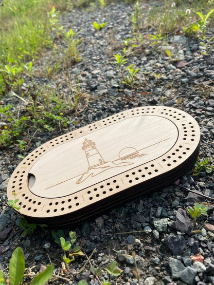 Travel Cribbage Board for 2 Players