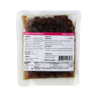 Perles de Tapioca Instantanées (Paquet de 75g x 120 Sacs) - Livraison Gratuite au Canada pour les Commandes de Plus de 199 $ CA