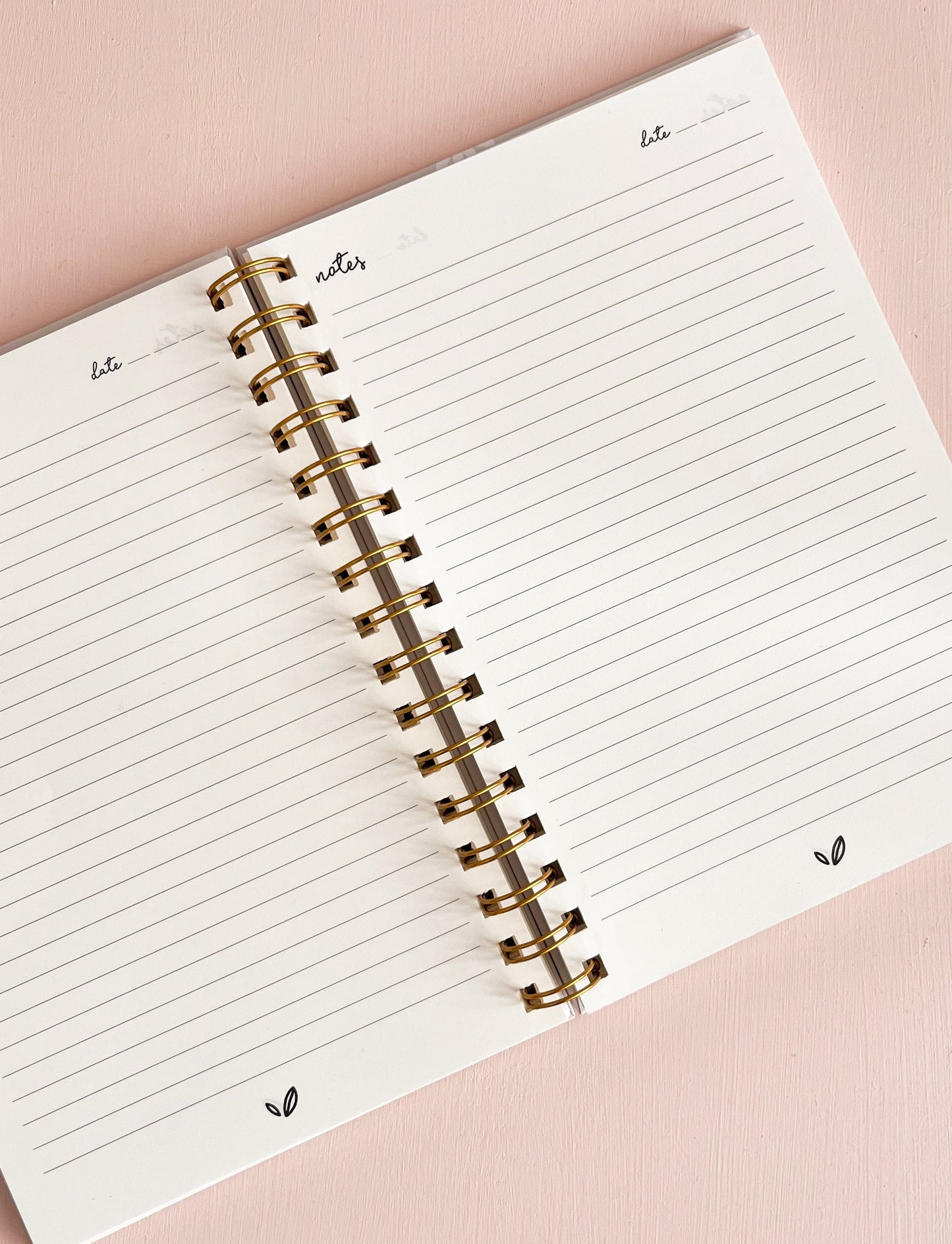 Summer Flowers Notebook