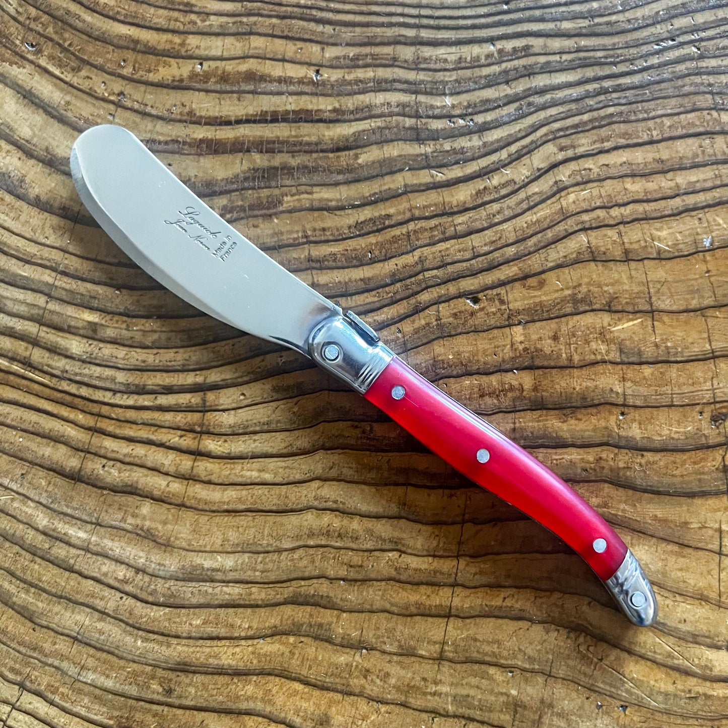 Laguiole ® Butter knife, Red