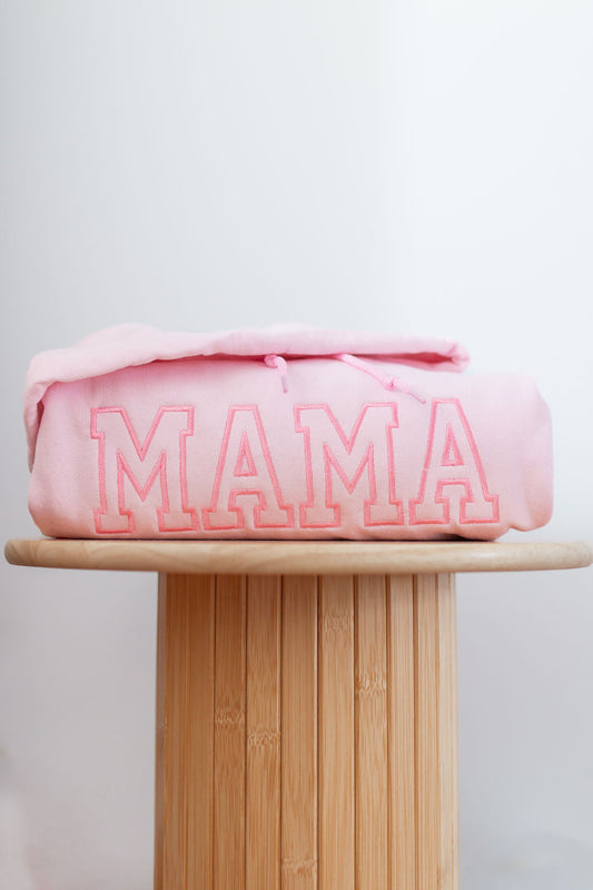 Personnalisation du pull Pink Mama uniquement