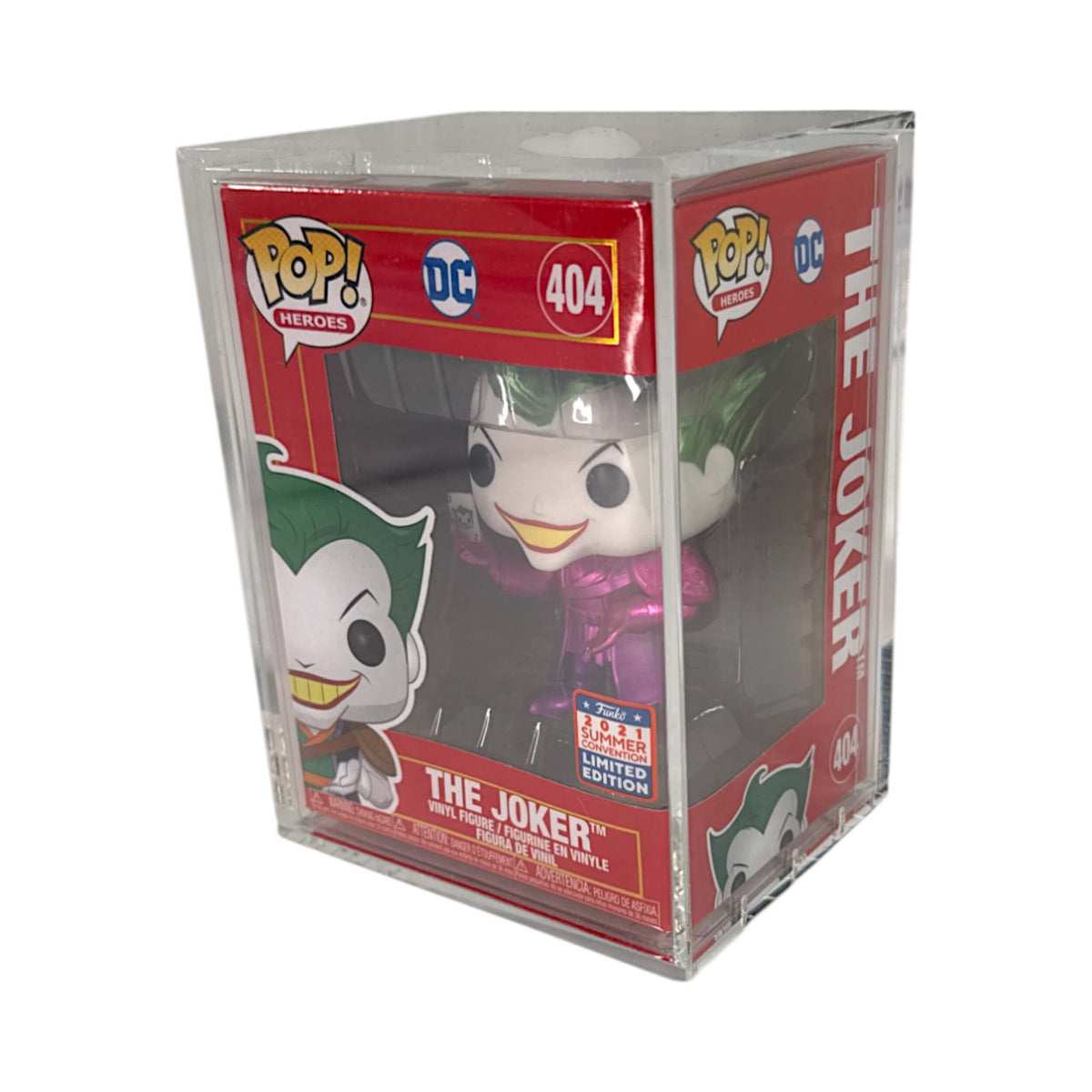 Présentoir en acrylique EVORETRO pour Funko Pop standard 4" (lot de 1)