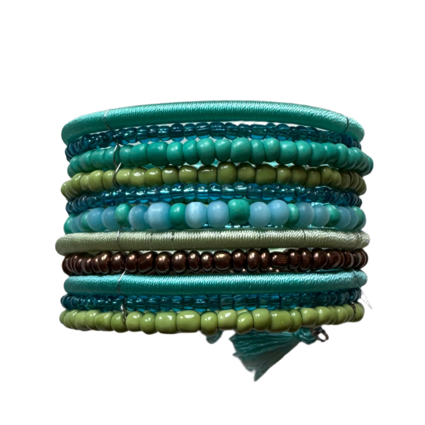 Mixed Beaded Cuff