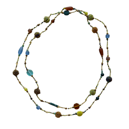 Small Beaded Ball Necklace