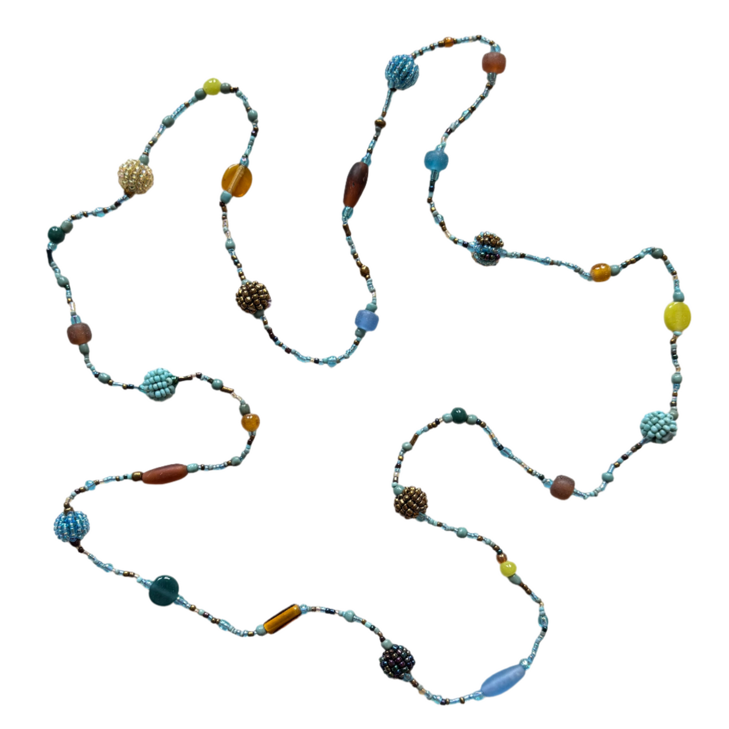 Small Beaded Ball Necklace