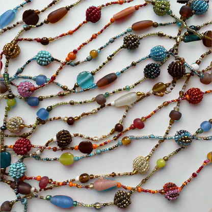 Small Beaded Ball Necklace