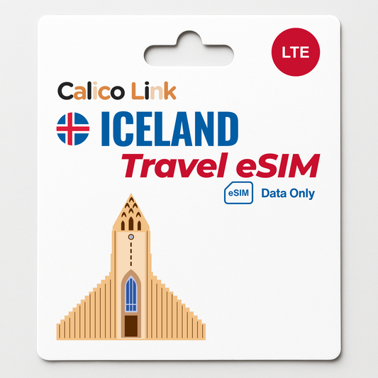 eSIM Voyage en Islande Données LTE
