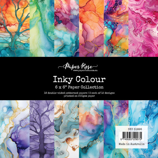 Collection de papier Inky Colour 6x6 31896