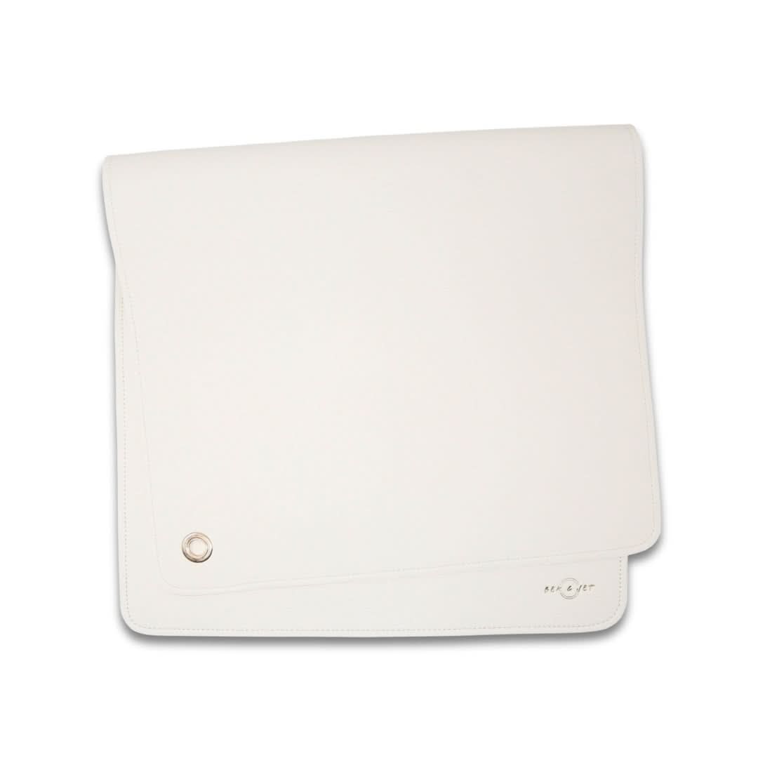 Vegan Leather Changing Mat | Ivory