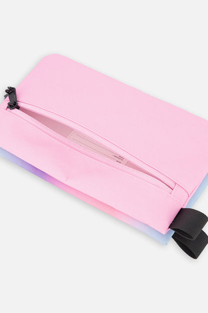 Pencil Case Blue And Mauve Gradient