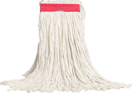 Tête de balai à franges synthétiques à bande étroite de 20 oz